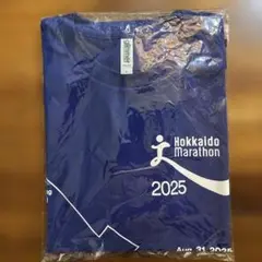 【新品未使用未開封】Hokkaido Marathon 2025 Lサイズシャツ