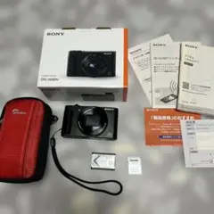 【美品】SONY サイバーショット DSC-HX90V※純正ジャケットケース付き SONY - SONY Cyber−Shot HX DSC-HX90V 純正ケース付きの通販 by