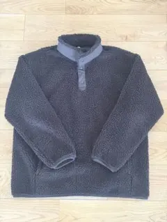 ユニクロ×ホワイトマウンテニアリング フリースプルオーバー ブラック L