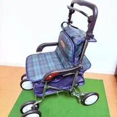 希少】【美品】幸和製作所 WALKING STICK II レザー 手押し車 - メルカリ