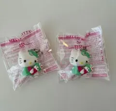 ハローキティチャーム 2個 サーティワンアイスクリームコラボ