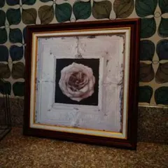 2枚組】イタリア製 ルドゥーテ 薔薇 花 額絵 スクエア 絵画 - メルカリ
