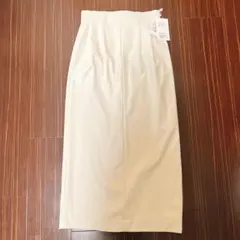フェイクレザースカート