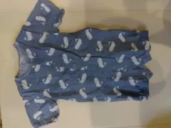 クジラ柄ツーウェイオール 50-60cm