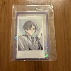 ろふまお　剣持刀也　チェキ風カード&硬質カードケース