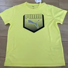 PUMA キッズ Tシャツ 140 イエロー　黄色