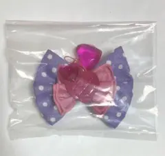 ミニーのファンダーランド　パルパルーザ ミニパル リボンキーチェーン　デイジー紫