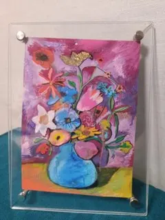 藤ちょこ 複製原画 「この広い世界で私だけの輝きを」 絵師100人展14
