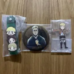 一番くじ 進撃の巨人 それぞれの決意　エルヴィン　G賞 メタリック缶バッジ