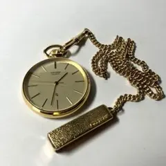 CITIZEN シチズン　ポケットウォッチ　懐中時計　稼動品　ゴールド