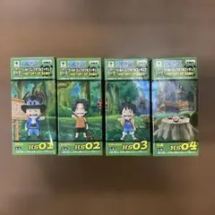 ワーコレ HISTORY OF SABO サボ エース ルフィ 切り株 セットのサムネイル