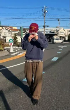 フルーツオブザルーム ネイビー スウェット