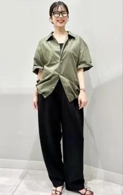 【新品】GUパフスウェットキャロットパンツ◇UNIQLO