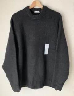 GU パフニットプルオーバー DARK GRAY XL