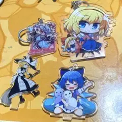 東方project グッズ アクリル 4個セット