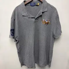 希少】ポロラルフローレン ポロシャツ ポロベア ブルー Sサイズ 