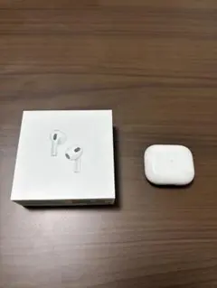 Air Pods 3 両耳、ケース【箱、ケーブル付き】
