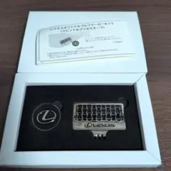 レクサス　ゴルフマーカー帽子クリップ型 限定品、時計・スマホスタンドのサムネイル