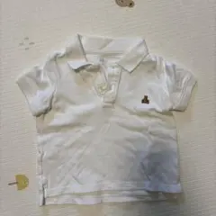 GAP ホワイト ポロシャツ 18-24ヶ月（90cm）