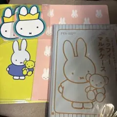 ゼクシィ　ミッフィマルチケース➕クリアファイル➕おまけ