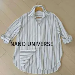 秋服《ナノ・ユニバース》 ブロードワイドシルエットシャツのサムネイル