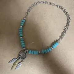 コインネックレス　US5セント【インディアンニッケル】