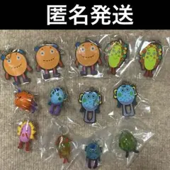 ナンジャモンジャ　ガチャ　ラバー　フィギュア　キーホルダー　セット