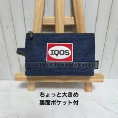 IQOSポーチ アイコスポーチ IQOSケース 昭和レトロ デニムリメイク