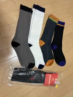 Mizuno スキー・スノーボード用ソックス他　5足セット