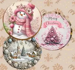 【限定 5枚】大人気のクリスマスデザイン ウェルカムボード3枚セット