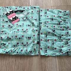 新品 Atsuko Matano ルームウェア セットアップ 猫柄のサムネイル
