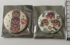 ろこまこあこ　缶バッジコレクション　2種