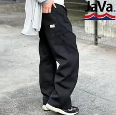 新品　タグ付き　JaVa 黒 チノパン