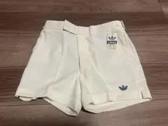 希少！超レア 80’s アディダス　ショートパンツ L デサント　短パン　白のサムネイル
