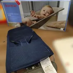 BABYBJORN バウンサー BLISS メッシュ ネイビー