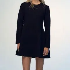 ミニワンピース 長袖
