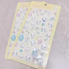 みるみるちゃん2枚 3Dシール おまけシールつき