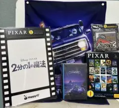 Happyくじ PIXAR ピクサー 2分の1の魔法 豪華4点セット ポスター他