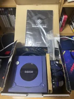 Nintendo GameCube 本体 バイオレット 箱説付き 付属品あり