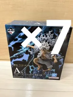 一番くじ　ワンピース　悪魔を宿す者達　A賞 ルフィ ギア5 7個