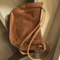 ブラウン レザー ショルダーバッグのサムネイル