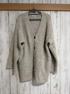 MURUA 長袖 カーディガン ベージュのサムネイル