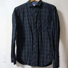 BACK NUMBER チェック柄シャツ Sサイズのサムネイル