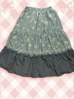 未着用axes femme♡薔薇プリントスカート