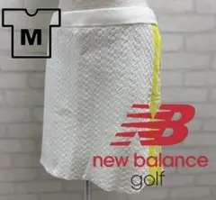 ★美品★ new balance golf レディース スカート M ホワイト