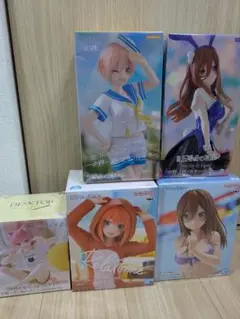 【新品・未開封品】五等分の花嫁 フィギュア 5体セット 中野一花 中野三玖