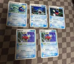 ポケモンカード アクア団のキバニア.キバニアとアクア団のサメハダーのサムネイル