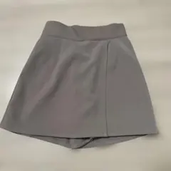 NICE CLAUP キュロットパンツ グレージュ