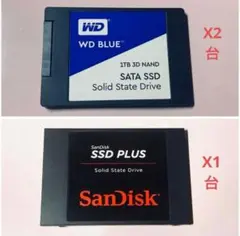 WD Blue SN550 2TB NVMe SSD 健康100% - メルカリ