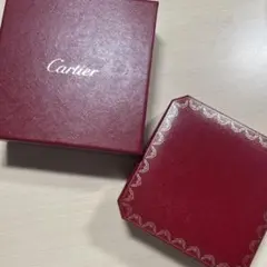 美品　カルティエ　ネックレスケース　空箱　ギフトボックス　レッドボックス